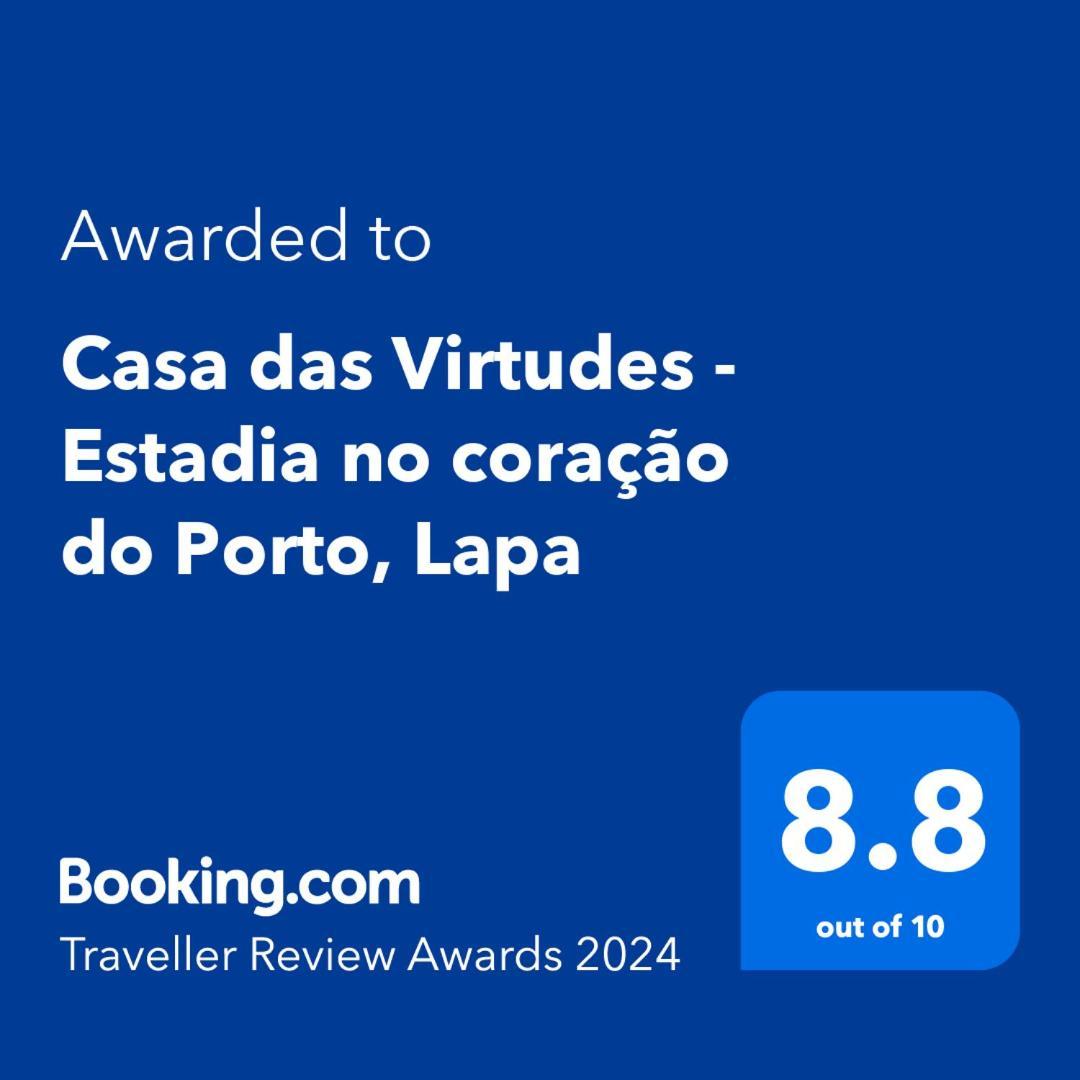 Willa Casa Das Virtudes - Estadia No Coracao Do Porto, Lapa Zewnętrze zdjęcie